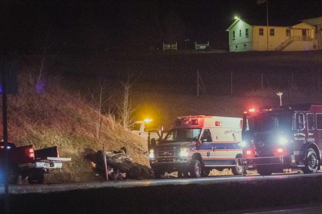 Fatal wreck on Route 33 at Kesling Mill and Childers Run intersection