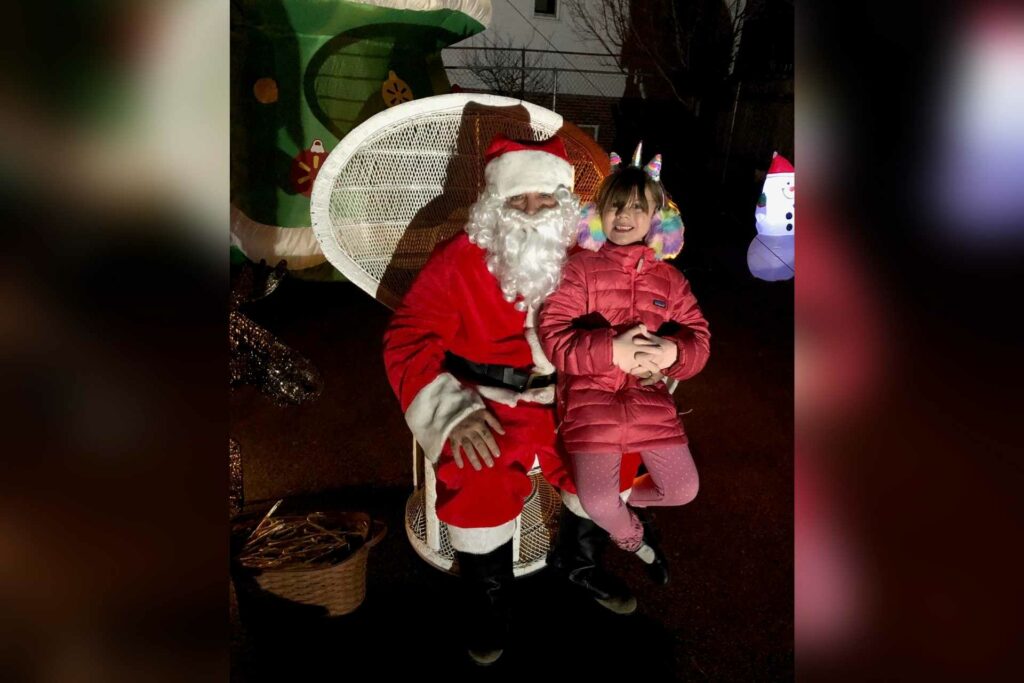 Children attending the ‘Old Fashioned Christmas’ held Thursday at the Buckhannon City Park had the opportunity to tell Santa Claus the items on their wish list and make sure they were on the ‘Nice List.’ 