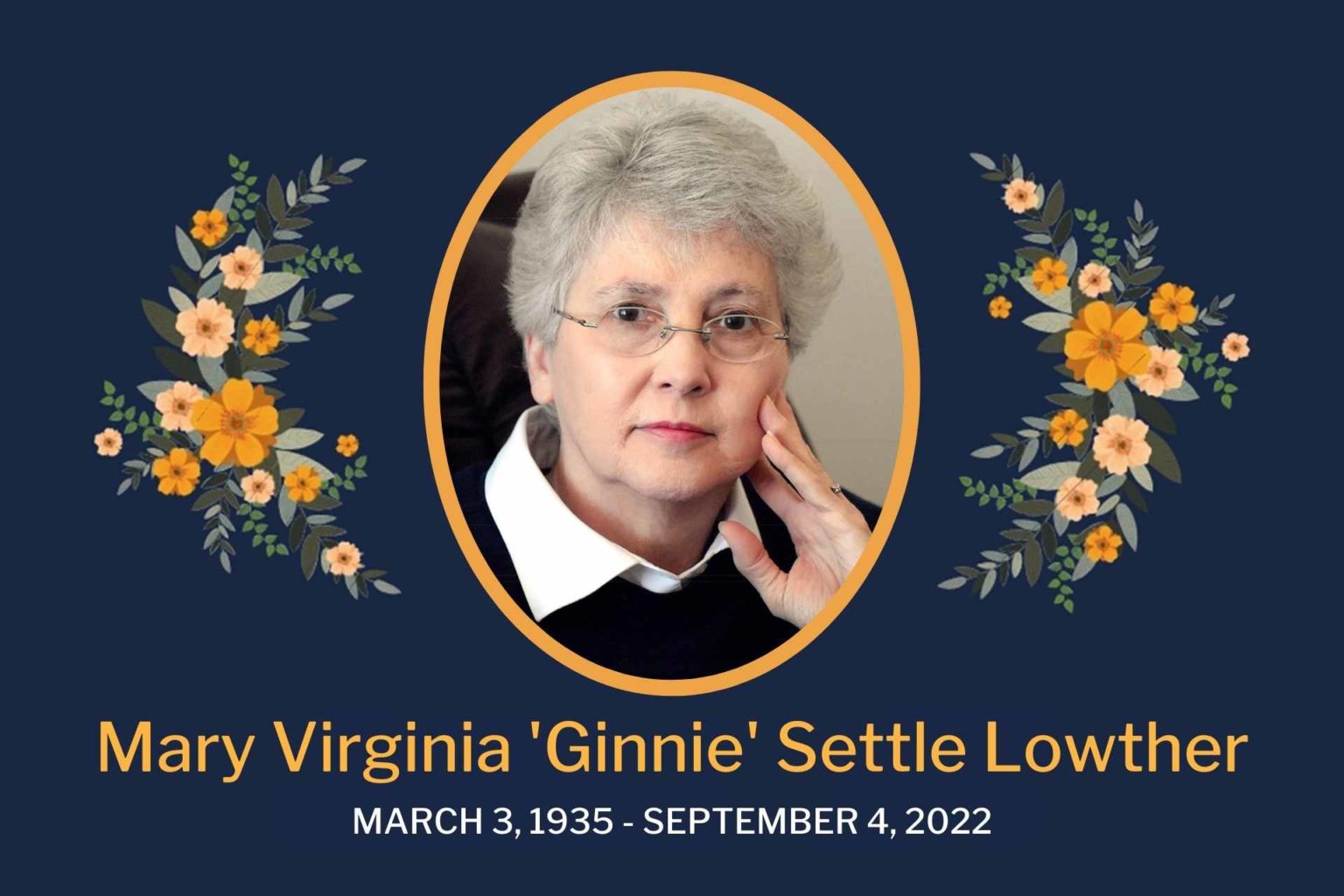 Mary Virginia “Ginnie” Settle Lowther