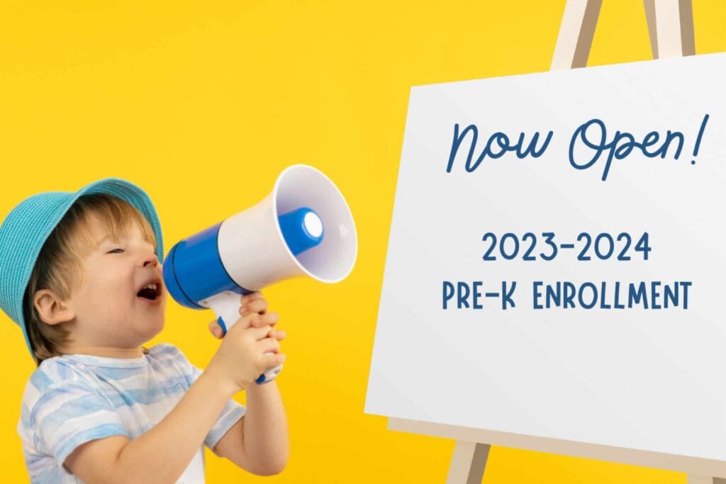 20232024 Preschool and PreK enrollment is open