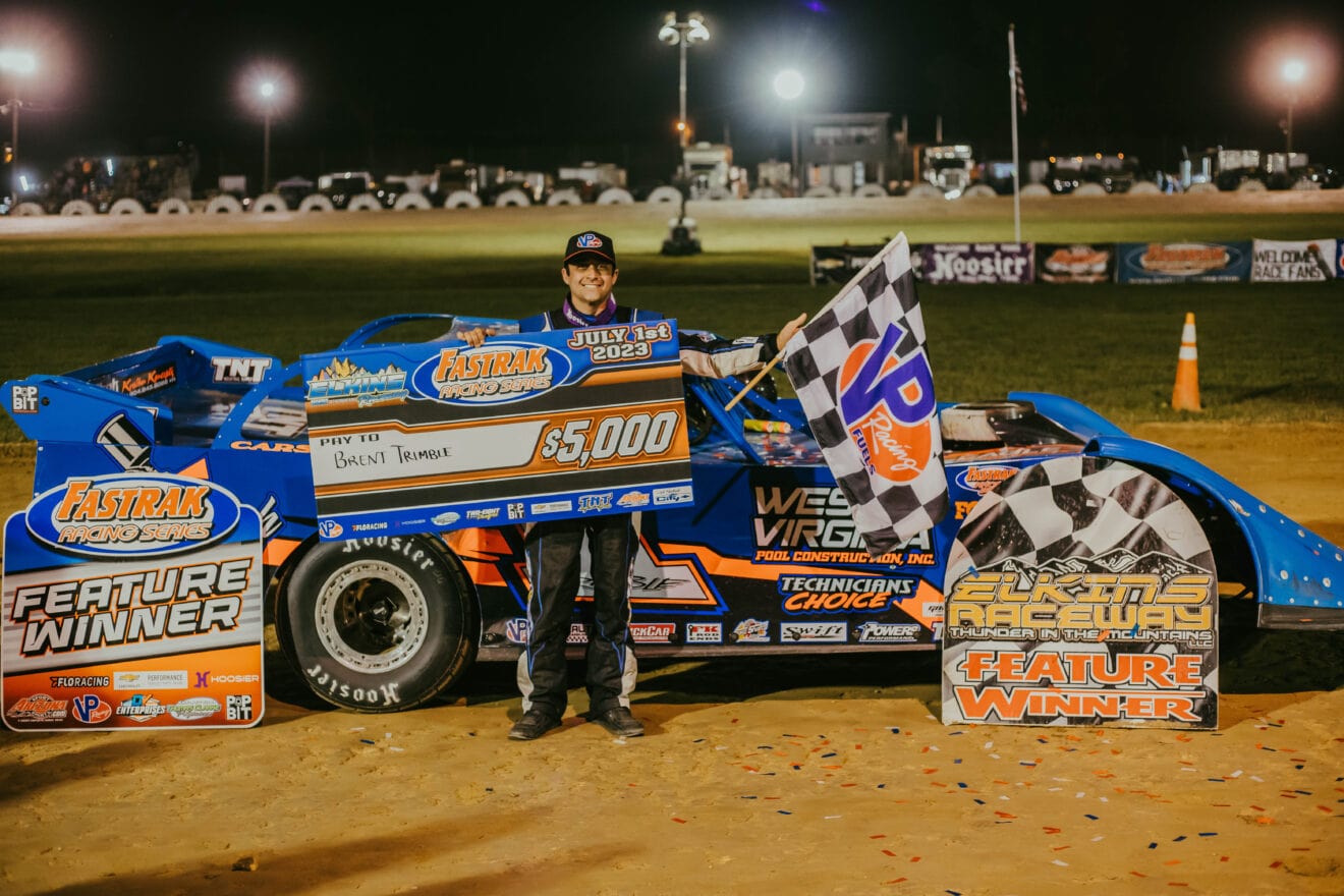 Trimble wins $5,000 payout, FASTRAK Racing Series visits Elkins Raceway