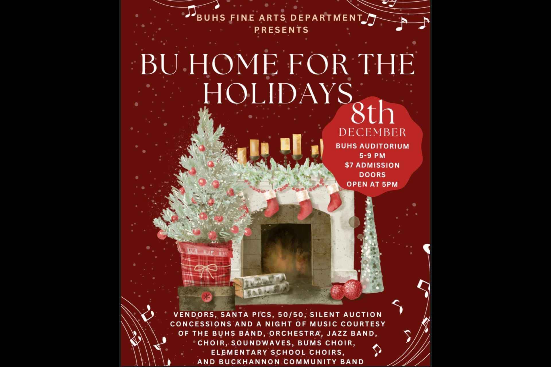 Don't Miss The B-U Home For The Holidays Event Friday Evening At B-UHS